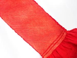 正絹　振袖用　絞り　帯揚げ